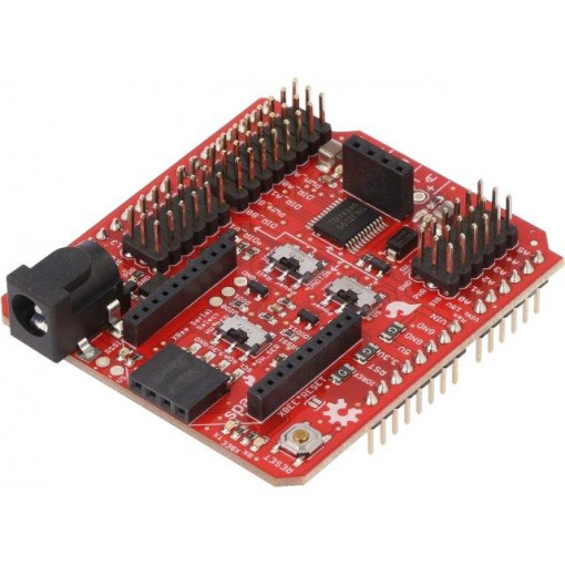 DEV-14285; DC-motor driver; TB6612FNG; I2C; 1.2A; 0÷13V; Channels: 2; SPARKFUN ELECTRONICS INC.