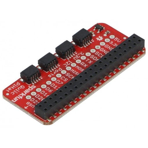 DEV-14459; Module: adapter; HAT; Application: Raspberry Pi; Qwiic; Kit: module; SPARKFUN ELECTRONICS INC. DEV-14459; Module: adapter; HAT; Application: Raspberry Pi; Qwiic; Kit: module; SPARKFUN ELECTRONICS INC.
