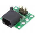 ROB-12272; Adapter; Application: servos; RJ45,pin strips; Channels: 4; SPARKFUN ELECTRONICS INC.