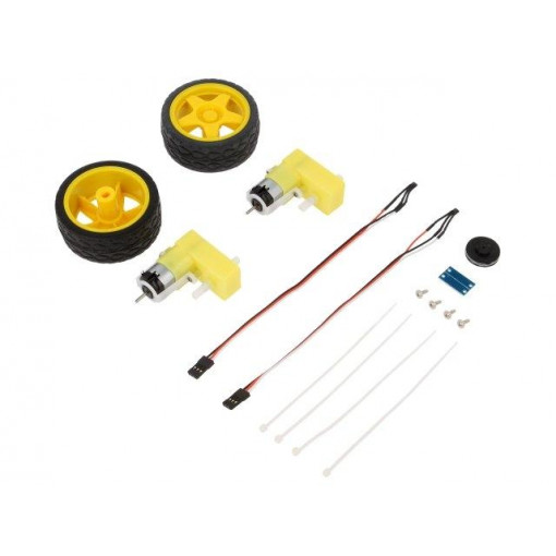 ROB-13260; Motor: DC; angular,with encoder,with plastic gearbox; 3÷6VDC; SPARKFUN ELECTRONICS INC.