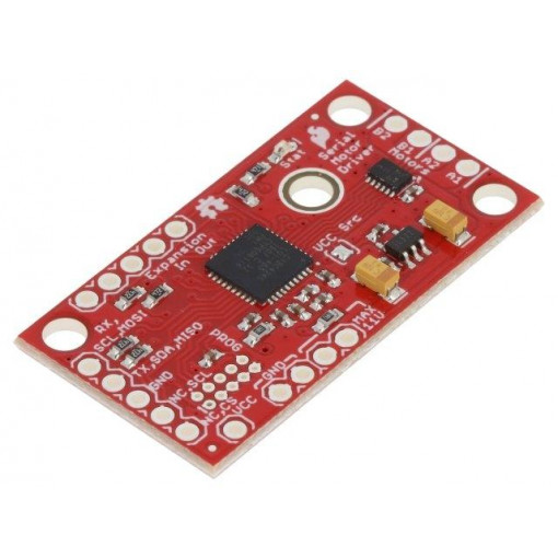 ROB-13911; DC-motor driver; CY8C4245LQI-483,DRV8835; I2C,SPI,UART; 1.2A; SPARKFUN ELECTRONICS INC.
