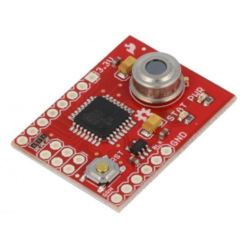 SEN-10740; Sensor: temperature; non-contact,infrared; UART; 3.3VDC; SPARKFUN ELECTRONICS INC.