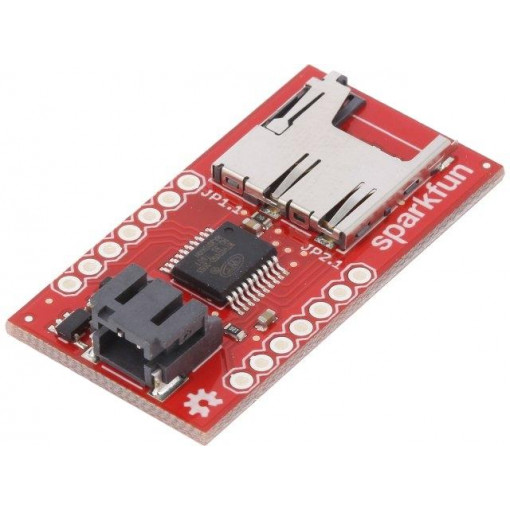 WIG-11125; Module: audio; audio files playing module; 3.3VDC; IC: WTV020SD; SPARKFUN ELECTRONICS INC. WIG-11125; Module: audio; audio files playing module; 3.3VDC; IC: WTV020SD; SPARKFUN ELECTRONICS INC.