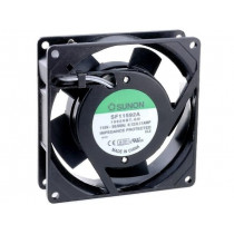 SF11592A1092HBT.GN; Fan: AC; axial; 115VAC; 92x92x25mm; 62(±7%)m3/h; 40dBA; 2850rpm; SUNON SF11592A1092HBT.GN; Fan: AC; axial; 115VAC; 92x92x25mm; 62(±7%)m3/h; 40dBA; 2850rpm; SUNON