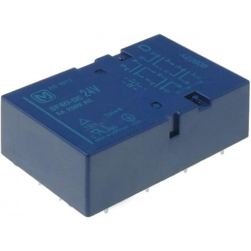 SF4D-DC24V; Relay: electromagnetic; SPST-NO x4 + SPST-NC x4; Ucoil: 24VDC; PANASONIC