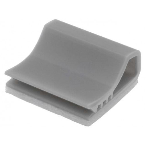 SFC15; Self-adhesive cable holder; PVC; grey; KSS WIRING