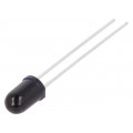 SFH 4554; IR transmitter; 5mm; 860nm; black; 550mW; 10°; THT; 100mA; 1.7÷3.6V; OSRAM