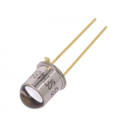 SFH 4855; IR transmitter; 4.7mm; 860nm; transparent; 110mW; 8°; THT; 100mA; OSRAM