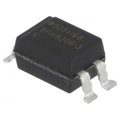 SFH6206-3T; Optocoupler; SMD; Channels: 1; Out: transistor; Uinsul: 5.3kV; VISHAY
