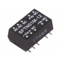 SFTN01M-12; Converter: DC/DC; 1W; Uin: 10.8÷13.2V; 12VDC; Iout: 84mA; SMD; 1.2g; MEAN WELL SFTN01M-12; Converter: DC/DC; 1W; Uin: 10.8÷13.2V; 12VDC; Iout: 84mA; SMD; 1.2g; MEAN WELL