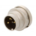 SFV 30; Connector: M16; socket; male; soldering; PIN: 3; 5A; 250V; IP40; LUMBERG SFV 30; Connector: M16; socket; male; soldering; PIN: 3; 5A; 250V; IP40; LUMBERG