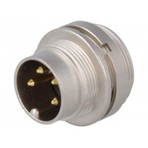 SFV 40; Connector: M16; socket; male; soldering; PIN: 4; 5A; 250V; IP40; LUMBERG