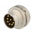 SFV 80; Connector: M16; socket; male; soldering; PIN: 8; 5A; 60V; IP40; LUMBERG SFV 80; Connector: M16; socket; male; soldering; PIN: 8; 5A; 60V; IP40; LUMBERG