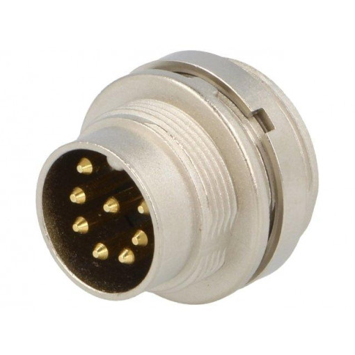 SFV 80; Connector: M16; socket; male; soldering; PIN: 8; 5A; 60V; IP40; LUMBERG
