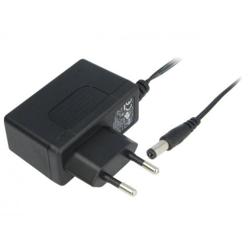 SGA12E09-P1J; Power supply: switched-mode; 9VDC; 1.33A; Out: 5,5/2,1; 12W; 83%; MEAN WELL