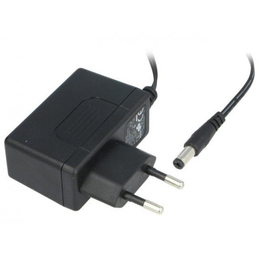 SGA12E15-P1J; Power supply: switched-mode; 15VDC; 0.8A; Out: 5,5/2,1; 12W; 84.5%; MEAN WELL