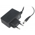 SGA12E24-P1J; Power supply: switched-mode; 24VDC; 0.5A; Out: 5,5/2,1; 12W; 85%; MEAN WELL SGA12E24-P1J; Power supply: switched-mode; 24VDC; 0.5A; Out: 5,5/2,1; 12W; 85%; MEAN WELL