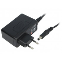 SGA18E15-P1J; Power supply: switched-mode; 15VDC; 1.2A; Out: 5,5/2,1; 18W; 85.5%; MEAN WELL