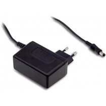 SGA40E05-P1J; Power supply: switched-mode; 5VDC; 5A; Out: 5,5/2,1; 25W; Plug: EU; MEAN WELL