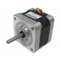 SH1424-5241; Motor: DC; 2-phase,bipolar,stepper; 24VDC; step 0,9°; 0.48Nm; 2A; SANYO DENKI SH1424-5241; Motor: DC; 2-phase,bipolar,stepper; 24VDC; step 0,9°; 0.48Nm; 2A; SANYO DENKI