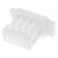 SHR-04V-S-B; Plug; wire-board; female; SH; 1mm; PIN: 4; w/o contacts; for cable; JST SHR-04V-S-B; Plug; wire-board; female; SH; 1mm; PIN: 4; w/o contacts; for cable; JST