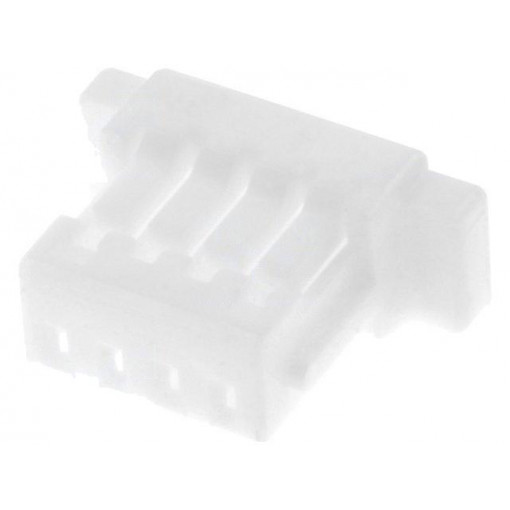 SHR-04V-S-B; Plug; wire-board; female; SH; 1mm; PIN: 4; w/o contacts; for cable; JST SHR-04V-S-B; Plug; wire-board; female; SH; 1mm; PIN: 4; w/o contacts; for cable; JST