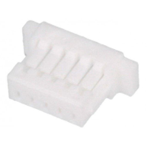 SHR-05V-S-B; Plug; wire-board; female; SH; 1mm; PIN: 5; w/o contacts; for cable; JST SHR-05V-S-B; Plug; wire-board; female; SH; 1mm; PIN: 5; w/o contacts; for cable; JST