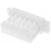 SHR-06V-S-B; Plug; wire-board; female; SH; 1mm; PIN: 6; w/o contacts; for cable; JST SHR-06V-S-B; Plug; wire-board; female; SH; 1mm; PIN: 6; w/o contacts; for cable; JST