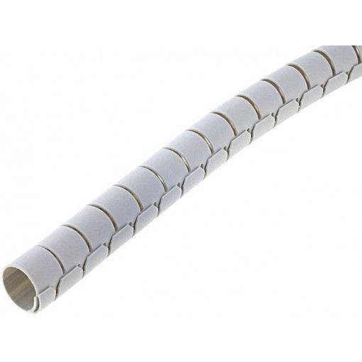 SHR-20-PPG; Spiral wrapping; ØBundle : 23mm; polypropylene; grey; L: 30m; RICHCO