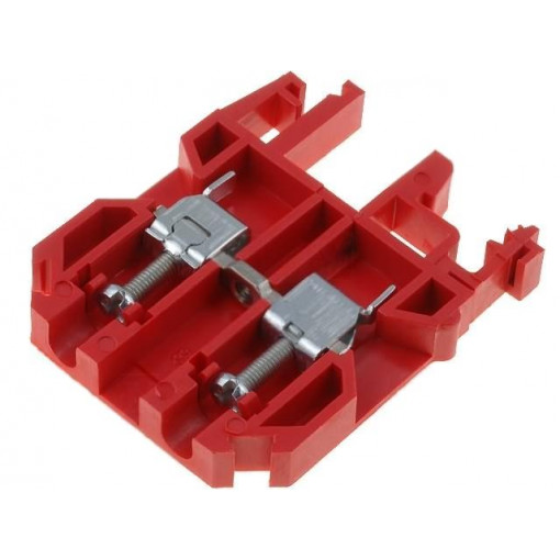ZSG1-4.0C 12301311; Splice terminal: rail; 0.5÷6mm2; ways: 1; terminals: 2; red; 500V; SIMET
