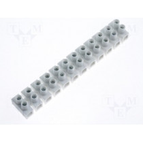 LTA12-6.0B 22412216; Terminal block; screw terminal; 6mm2; 400V; 41A; ways: 12; -25÷85°C; SIMET