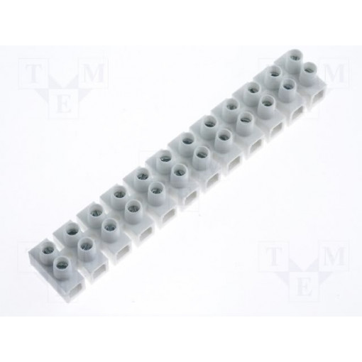 LTA12-6.0B 22412216; Terminal block; screw terminal; 6mm2; 400V; 41A; ways: 12; -25÷85°C; SIMET