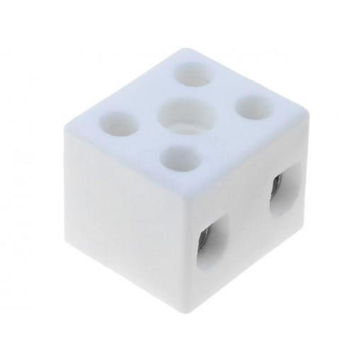 CPO-15A-2P 80722516; Terminal block; screw terminal; 10mm2; 450V; 57A; ways: 2; H: 20mm; SIMET