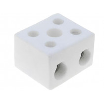 CPO-30A-2P 80732516; Terminal block; screw terminal; 16mm2; 450V; 76A; ways: 2; H: 22mm; SIMET