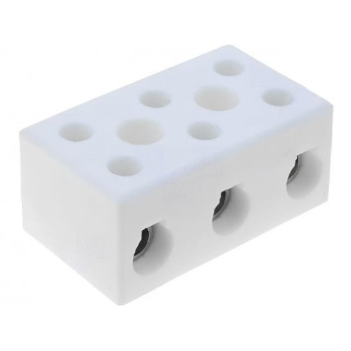 CPO-30A-3P 80733516; Terminal block; screw terminal; 16mm2; 450V; 76A; ways: 3; H: 22mm; SIMET
