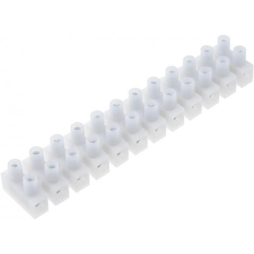 LPA12-2.5 PA10DS 89092110; Terminal block; screw terminal; 2.5mm2; 450V; 24A; ways: 12; SIMET