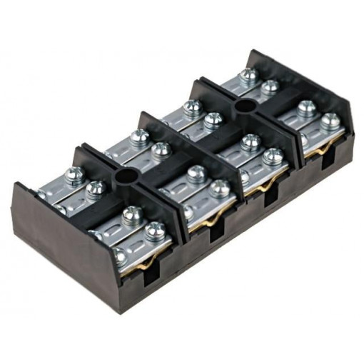 W-10183; Terminal block; screw terminal; 35mm2; 400V; ways: 4; terminals: 8; PLASTROL