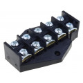 W-10178; Terminal block; screw terminal; 10mm2; 400V; ways: 5; terminals: 10; PLASTROL