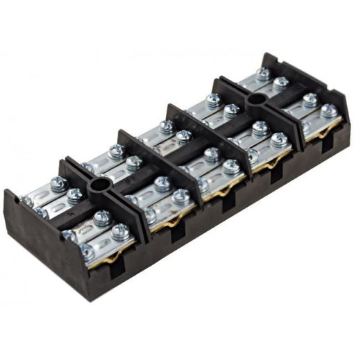 W-10182; Terminal block; screw terminal; 35mm2; 400V; ways: 5; terminals: 10; PLASTROL