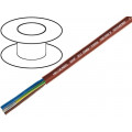 22999; Wire; SiHF; Cu; stranded; 18G0,5mm2; silicone rubber; brown-red; HELUKABEL