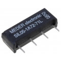 SIL05-1A72-71L; Relay: reed; SPST-NO; Ucoil: 5VDC; 1.25A; max.200VDC; max.200VAC; MEDER