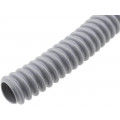 61747390; Protective tube; ØBraid : 22mm; PVC; grey; Len: 30m; -20÷70°C; LAPP KABEL
