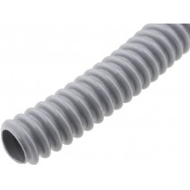61747390; Protective tube; ØBraid : 22mm; PVC; grey; Len: 30m; -20÷70°C; LAPP KABEL