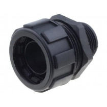 55502464; Straight terminal connector; ØBraid : 22mm; polyamide; -50÷135°C; LAPP KABEL