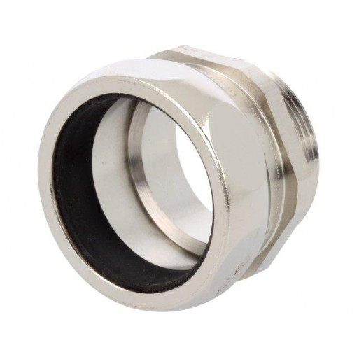 55502677; Straight terminal connector; ØBraid : 36mm; brass; SILVYN® AS-P; LAPP KABEL