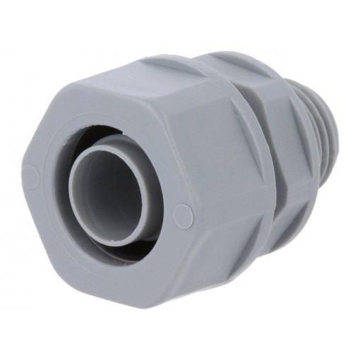 55501320; Straight terminal connector; ØBraid : 17mm; polypropylene; IP54; LAPP KABEL