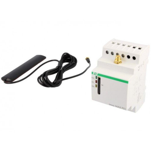 SIMPLYMAX-P01; Telemetry; PLC MAX; IP20; 230VAC; relay; DIN; -10÷50°C; 3W; OUT: 2; F&F