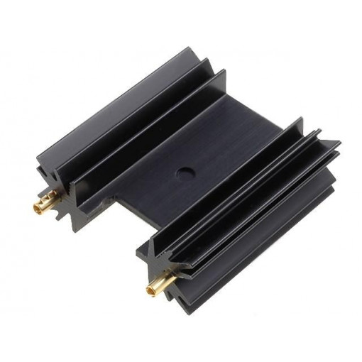 SK104-38STC; Heatsink: extruded; SOT32,TO220,TO3P; black; L: 38.1mm; 11K/W; FISCHER ELEKTRONIK