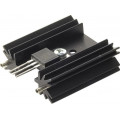 SK104-38STS; Heatsink: extruded; SOT32,TO220,TO3P; black; L: 38.1mm; 11K/W; FISCHER ELEKTRONIK