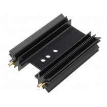 SK104-51STS; Heatsink: extruded; SOT32,TO220,TO3P; black; L: 50.8mm; 9K/W; FISCHER ELEKTRONIK